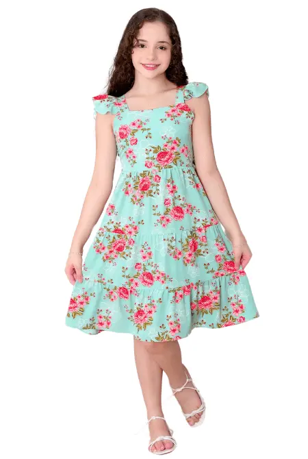 Vestido Juvenil Com Alça