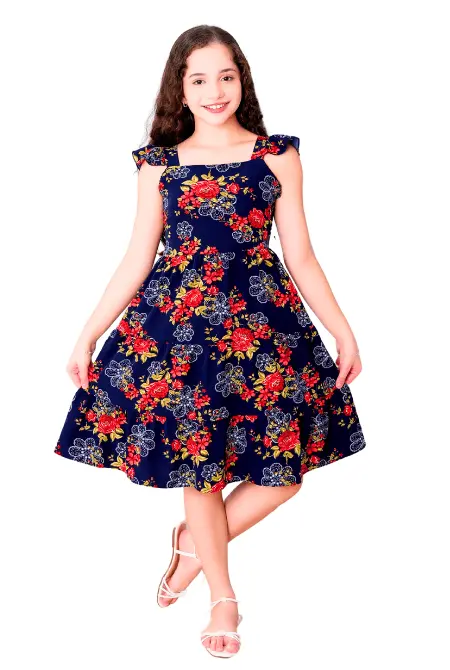 Vestido Juvenil Com Alça